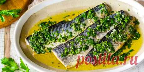 СКУМБРИЯ, МАРИНОВАННАЯ В КВАСЕ