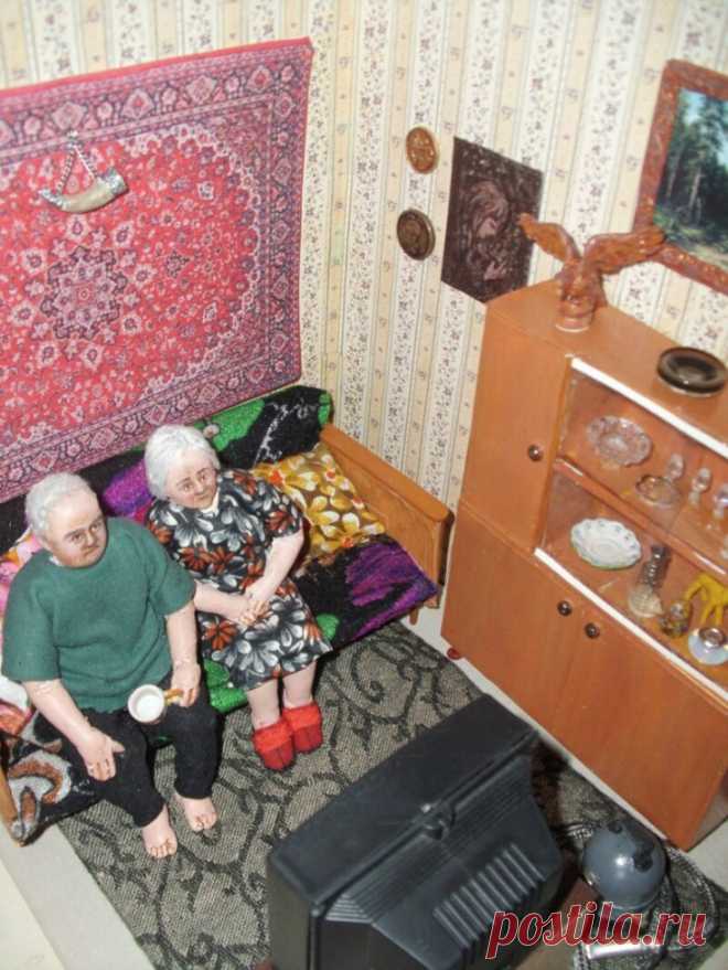 "Пожилые люди" Ирины Верхградской