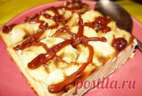 Творожно-банановый десерт без хлопот