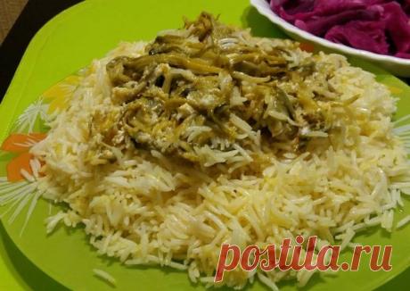 Плов с черемшой - пошаговый рецепт с фото. Автор рецепта Roxana . - Cookpad