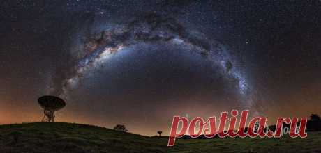 Three Galaxies over New Zealand