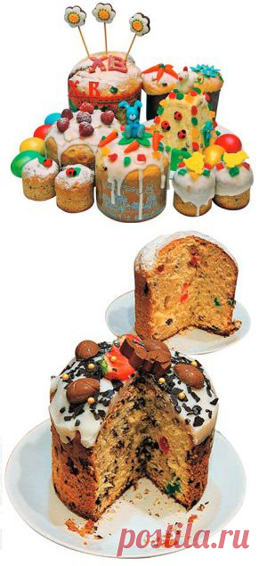 Вкусный рецепт пасхального кулича / Домоседы