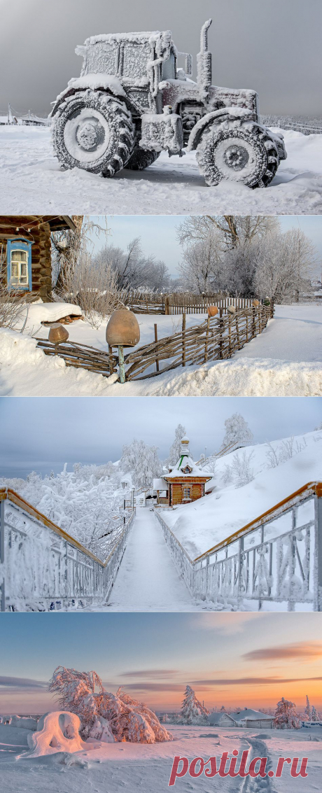 Русская зима.