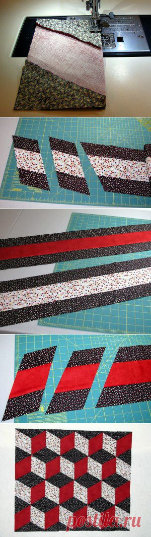 3 – D Blocks using the Y-Not technique | Beyond Sock Monkeys ~ My Quilting Adventures