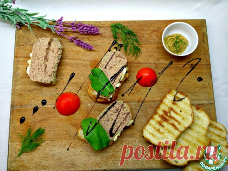 Паштет "Монблан" Кулинарный рецепт