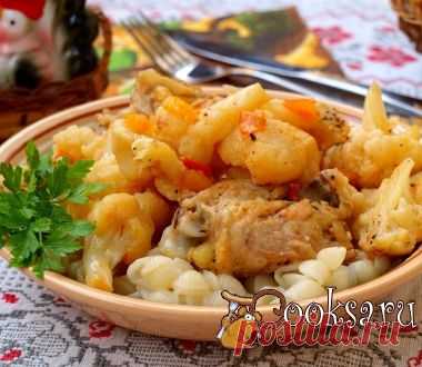 Куриные бёдра жареные с овощами фото рецепт приготовления