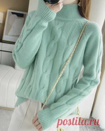 Пуловеры в цвете Тиффани. Идеи по схемами. | Вяжем вместе - вяжем стильно. | Дзен