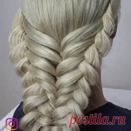 WOW! 😍😍 Creative hairstyle by @another_braid