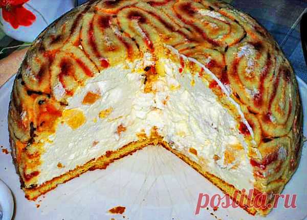 Королевская шарлотка - Простые рецепты Овкусе.ру
