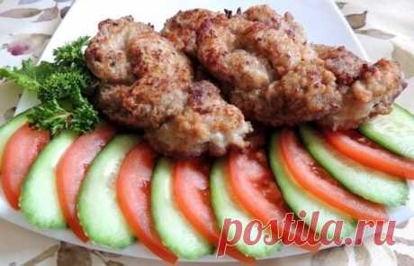 нежные мясные косички