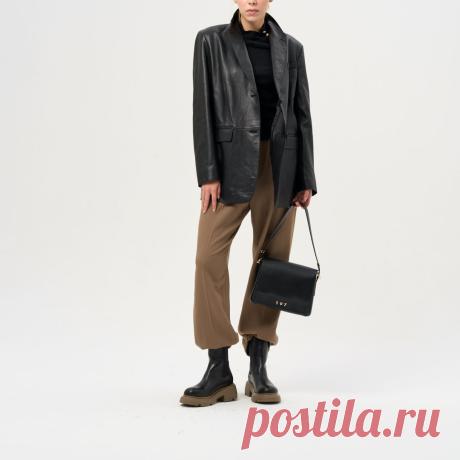 Пиджак кожаный Max Mara
