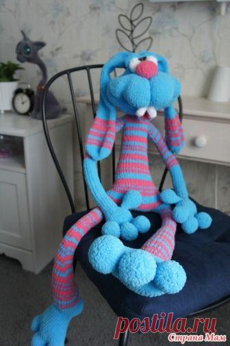 ФОТО  заяц Кекс по МК Светланы Перцевой) - Вязание - Страна Мам