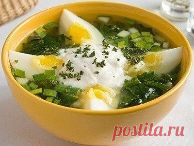 Овощной супчик с яйцом / Кулинарная песочница