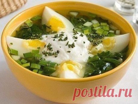 Овощной супчик с яйцом / Кулинарная песочница