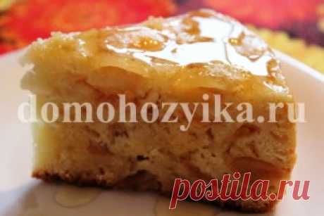 Шарлотка на кислом молоке-рецепт приготовления с фото