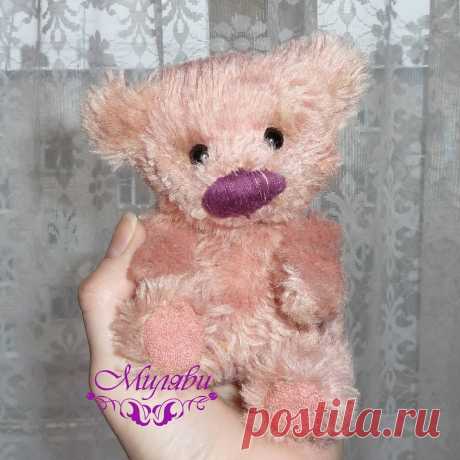 АВТОРСКИЕ КУКЛЫ И ТЕДДИ 👸🐘 в Instagram: «Вот и родилась моя розовая зеФирка для #тедди_степан ! Безумно нежный и обаятельный медвеженок😙. Я пока называю его Зефиркой, но дочка…»