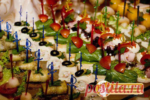 закуски на шпажках рецепты с фото » Вкусное, Рецепты с фото, Закуски, Салаты, Супы, Блюда из мяса, Блюда из птицы, Блюда из рыбы и морепродуктов, Блюда из овощей, Блюда из теста, Десерты, Напитки