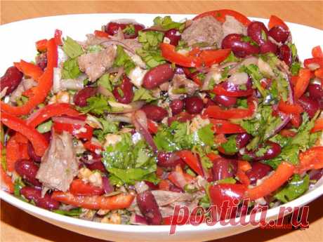 Салат "Тбилиси" - 4 вкусных и сытных рецепта грузинской кухни.