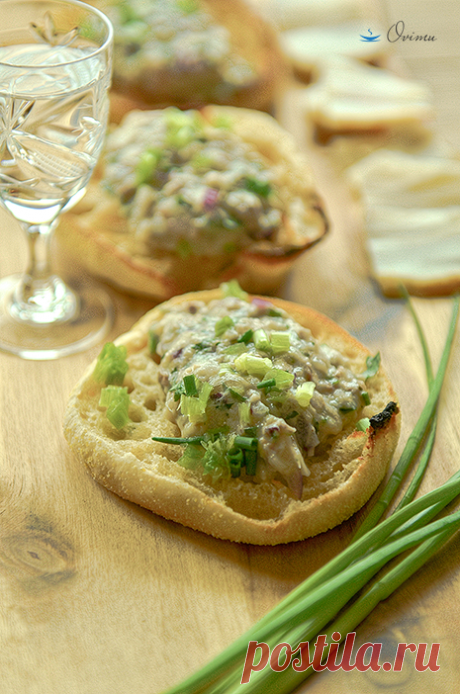 Форшмакъ изъ селедки. Одесса. 1908 год - Foodclub — кулинарные рецепты с пошаговыми фотографиями