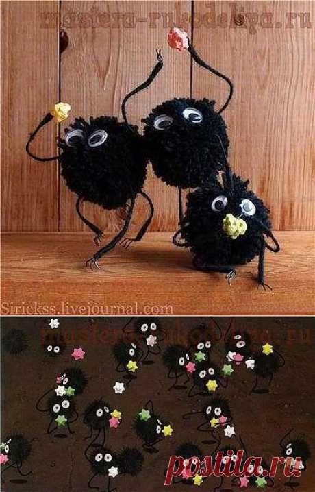 Мастер-класс: Susuwatari (сусуватари) - сажа