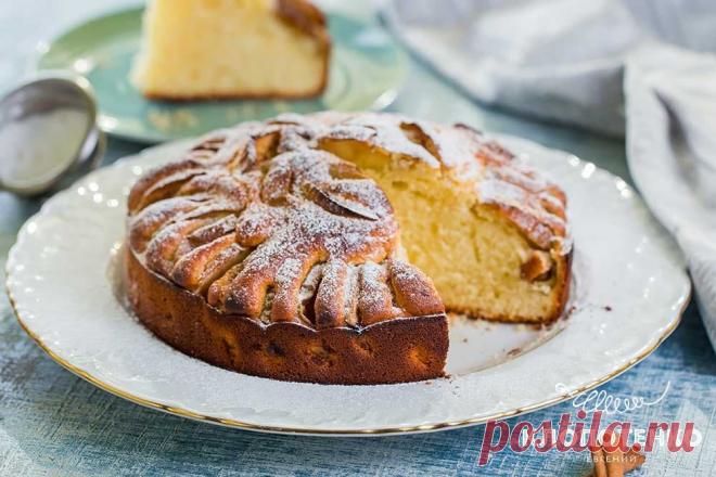 Яблочный пирог на кефире. Готовим пирог с яблоками в духовке по рецепту Евгения Клопотенко