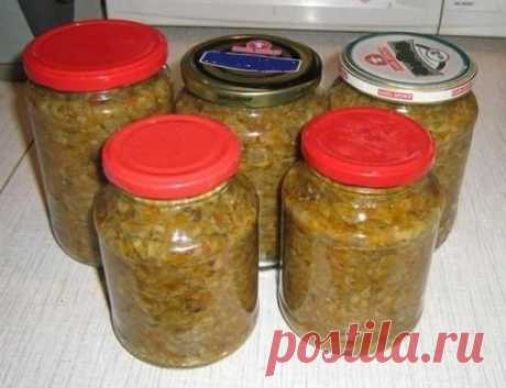 Икра из зелёных помидоров. Делаю несколько лет, очень нравится!