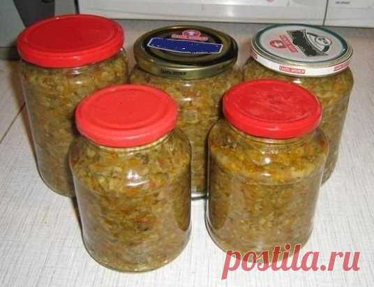 Икра из зелёных помидоров. Делаю несколько лет, очень нравится!