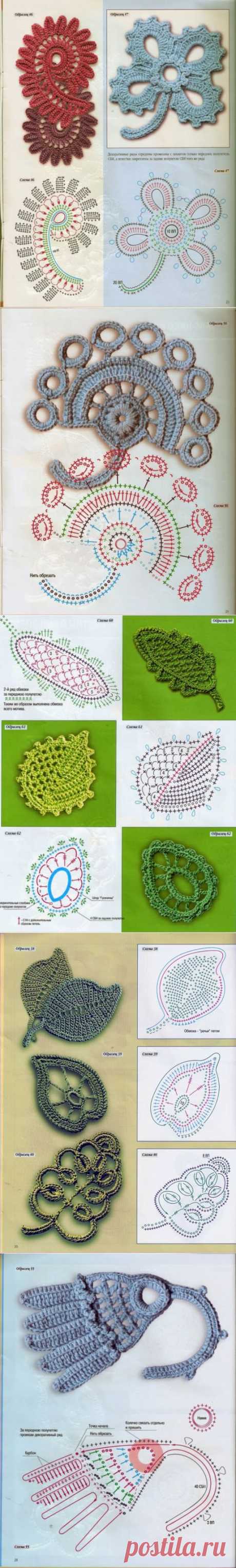Irish crochet &amp;: ирландское кружево