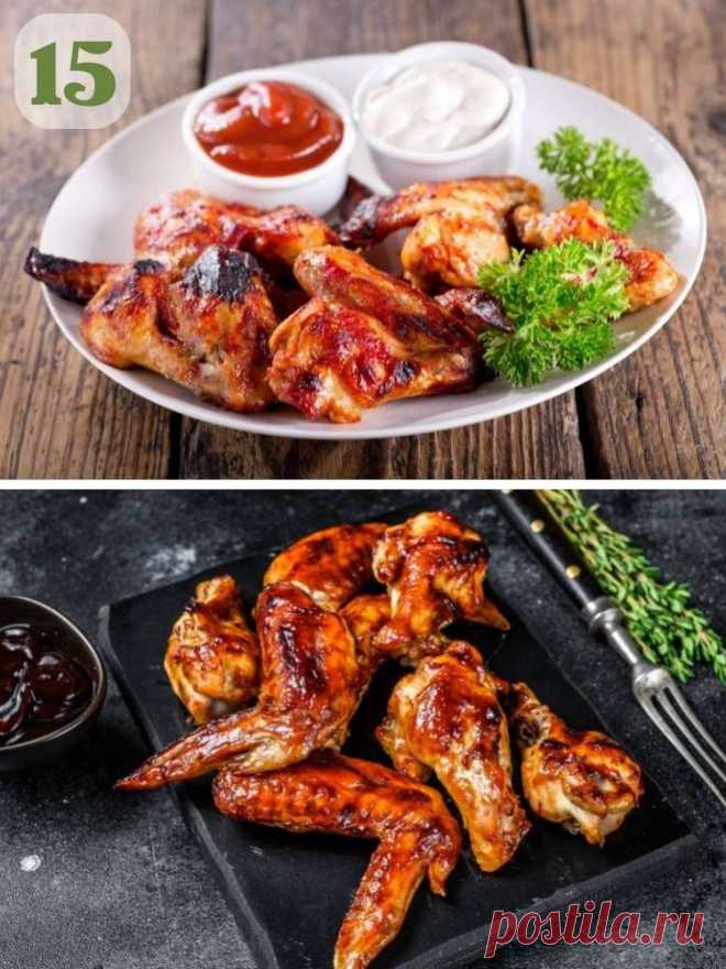 15 восхитительных рецептов куриных крылышек с хрустящей корочкой, приготовленных в духовке — MOJAKUHNJA.ru