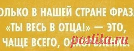 Юмор одной строкой...