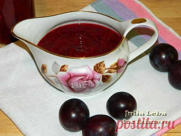 Сливовый соус | Банк кулинарных рецептов