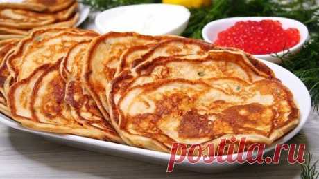 Рыбные блины. Вкус таких блинчиков Вас приятно удивит и порадует!