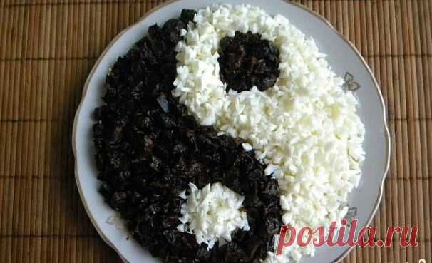 Салат Инь-Янь