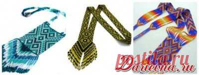 Украшения из бисера в этническом стиле. Плетем гердан.