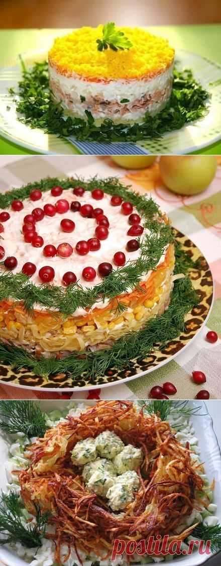 10 РЕЦЕПТОВ ПРИГОТОВЛЕНИЯ ОЧЕНЬ ВКУСНЫХ САЛАТОВ! | Варварушка-Рукодельница