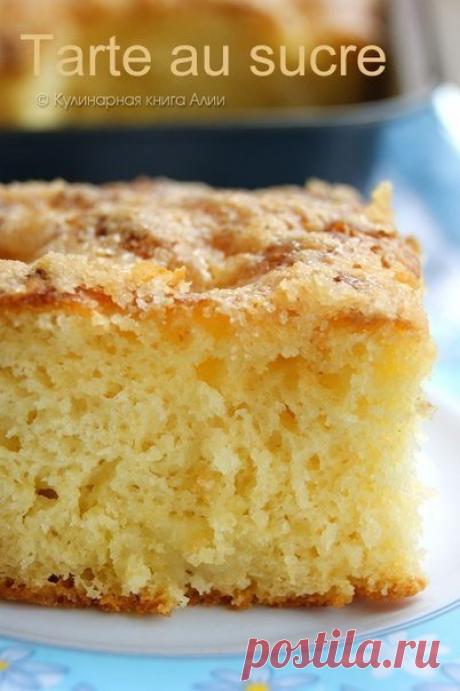 Сахарный пирог / Изысканные кулинарные рецепты