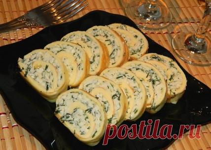 Блинные рулеты с начинками: необычная закуска - Что приготовить - Простые рецепты с фото