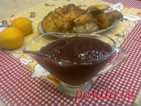 НАРШАРАБ (домашний соус к рыбе и мясу).