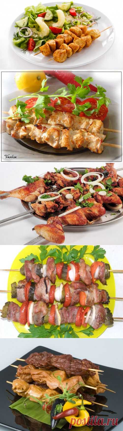 Секреты приготовления вкусного шашлыка из курицы