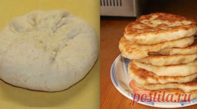 Ленивые пирожки для тех, у кого нет времени: Лепешки с сыром