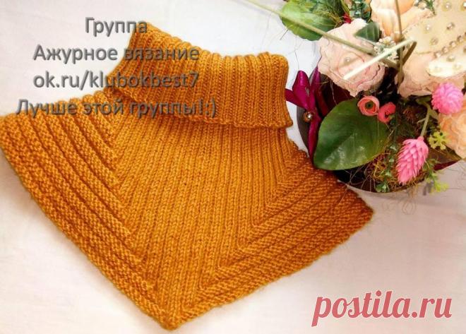 Манишка. Вдохновение от Николы Susen. | Клубок