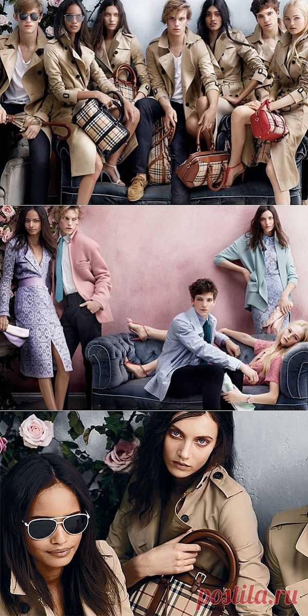 Новая коллекция модного дома Burberry сезона весна-лето 2014 и видео