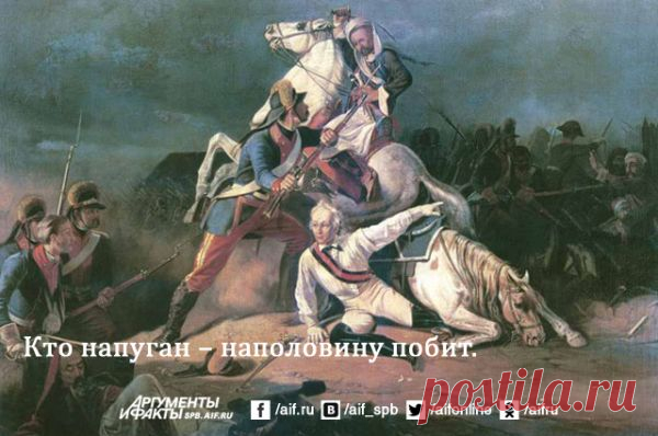 «Кто напуган — наполовину побит». 10 цитат Александра Суворова | Люди | ОБЩЕСТВО | АиФ Санкт-Петербург