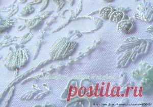 БРАЗИЛЬСКАЯ ВЫШИВКА НА ОДЕЯЛАХ - МК