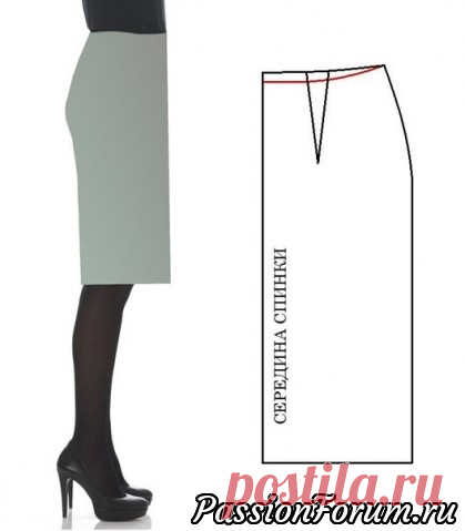 Исправление дефектов юбок