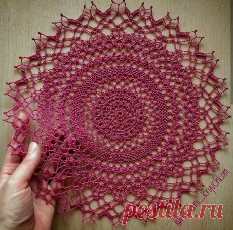 Роскошные салфетки со схемами