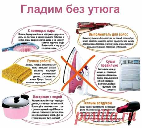 Гладим без утюга