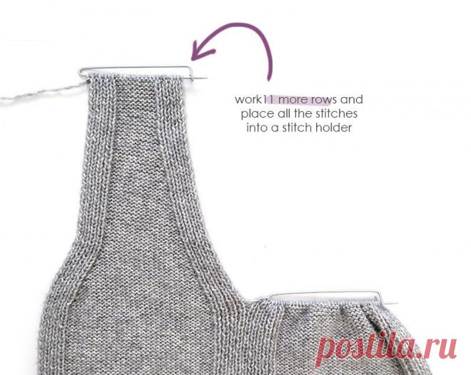 Двусторонний вязаный жилет DUO — Выкройка и инструкция — Creativa Atelier