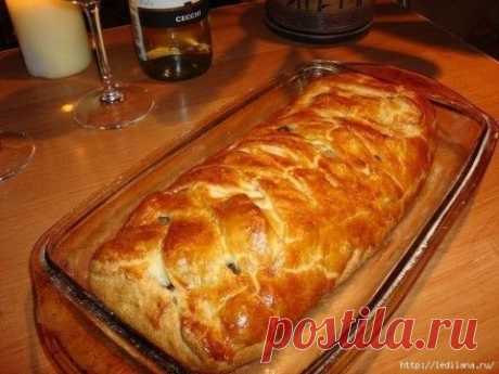 Рецепт быстрого мясного пирога с грибами | Подружки