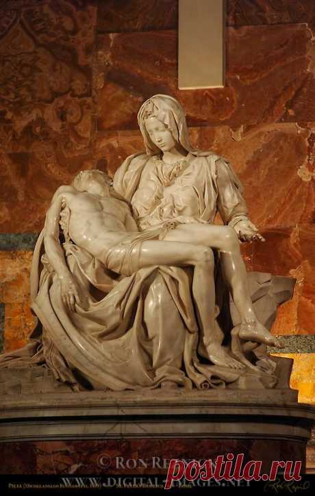 Michaelangelo's - &quot;Pieta&quot; - The only one of his masterpieces…  |   Pinterest • Всемирный каталог идей